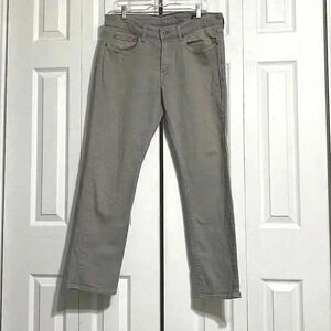 Bonobos distressed light gray slim jean pants size 33/30